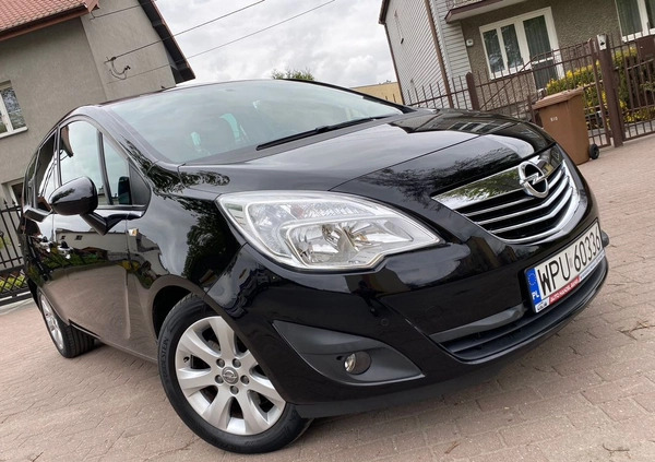 Opel Meriva cena 22700 przebieg: 199855, rok produkcji 2010 z Chojnów małe 742